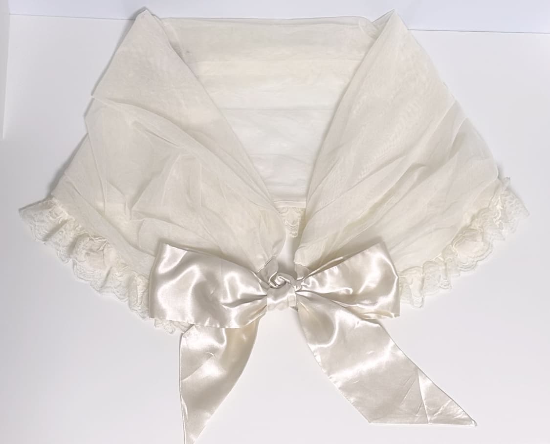 히메갸루 새틴 레이스 숄 달천깔 / 파티 / 이시하라사토미 상품이미지1