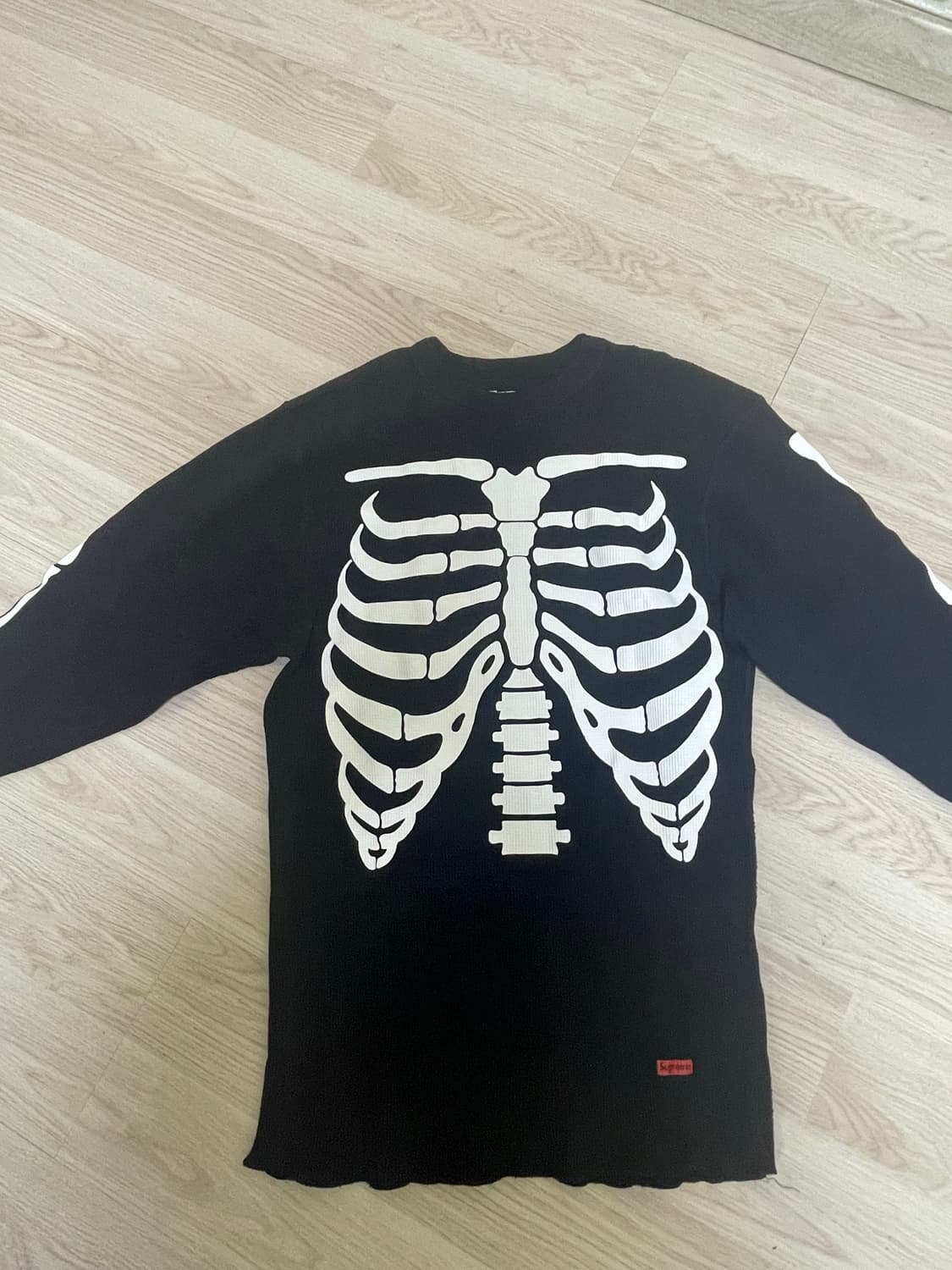 (L)슈프림 헤인즈 본즈 써멀 크루 상품이미지1