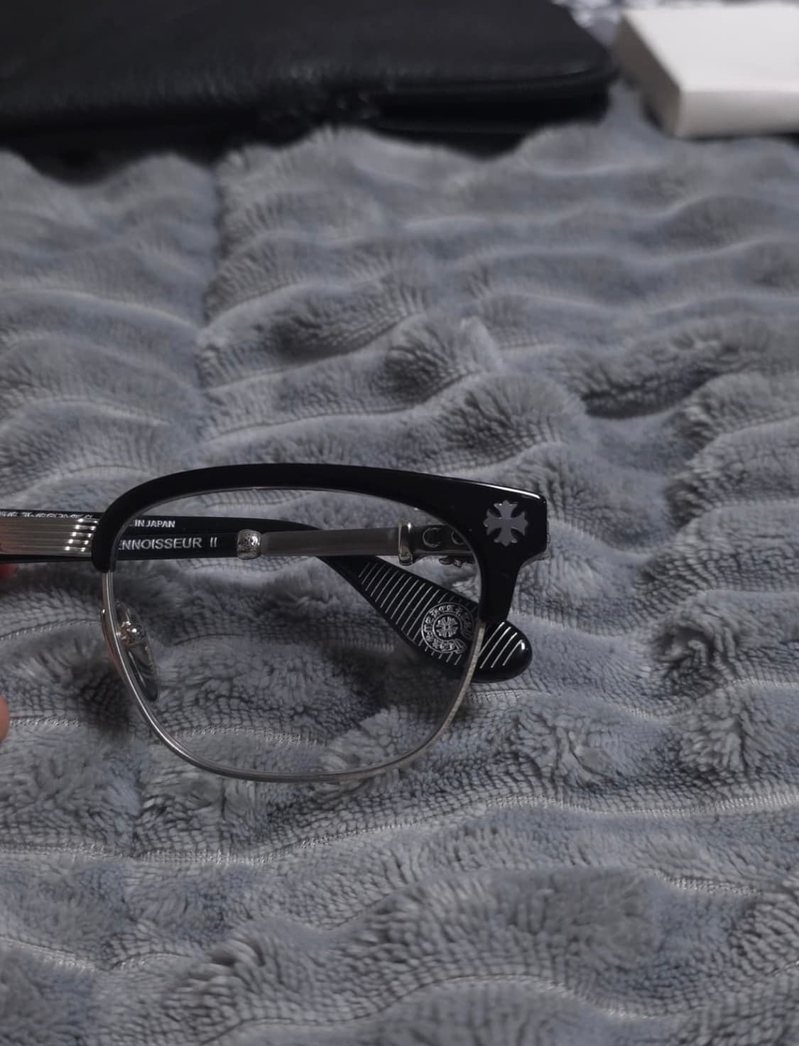 크롬하츠 보넨노이슈어2 블랙 실버 안경 (53) 상품이미지7