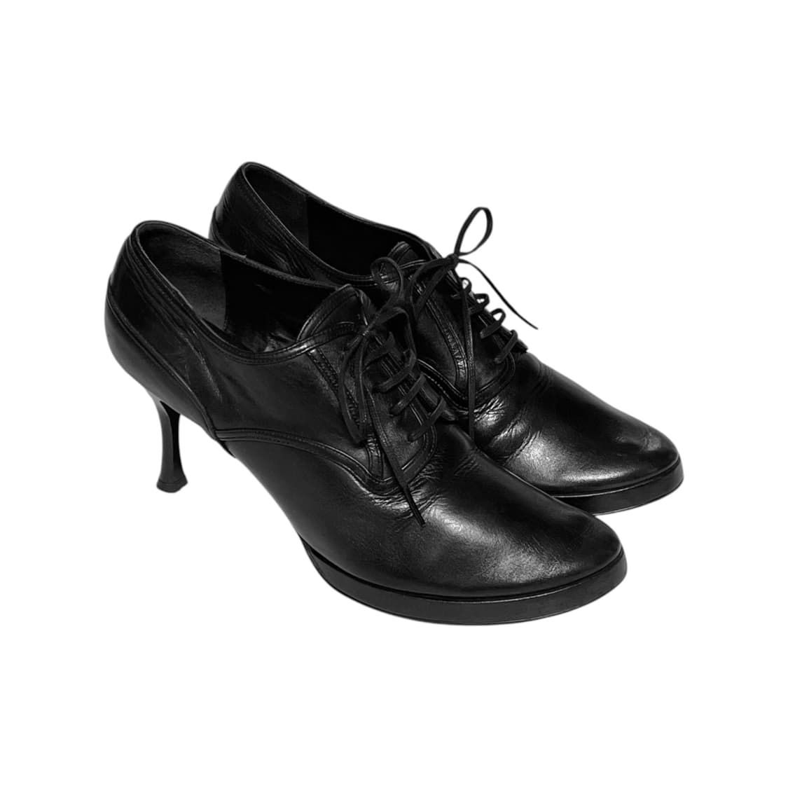 요지 야마모토 레이스업 커브드힐 2006SS 상품이미지1