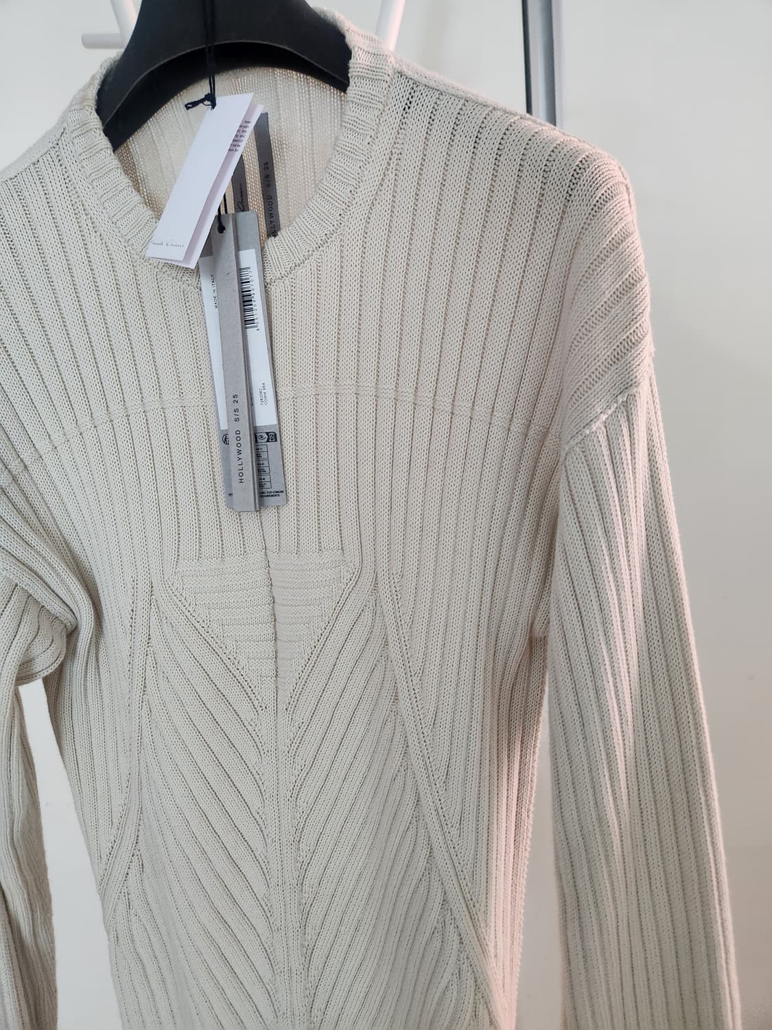 릭오웬스 SS25 메가립 라운드넥 스웨터 DINGE M사이즈 상품이미지1