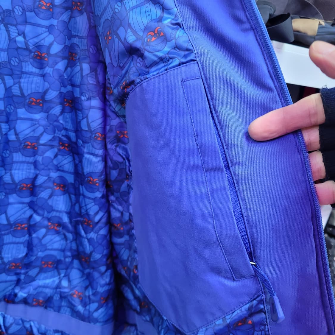 MLB 뉴욕양키스 후드 블루종 점퍼 스타디움 자켓 상품이미지5