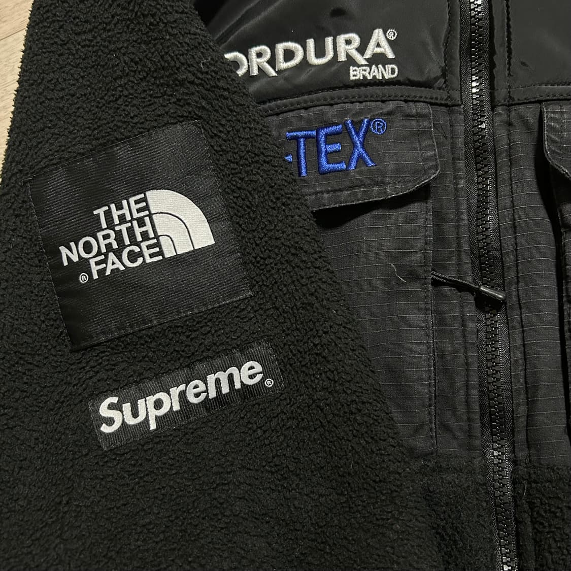 슈프림 X 노스페이스 고어텍스 18FW 플리스자켓(XL 상품이미지7