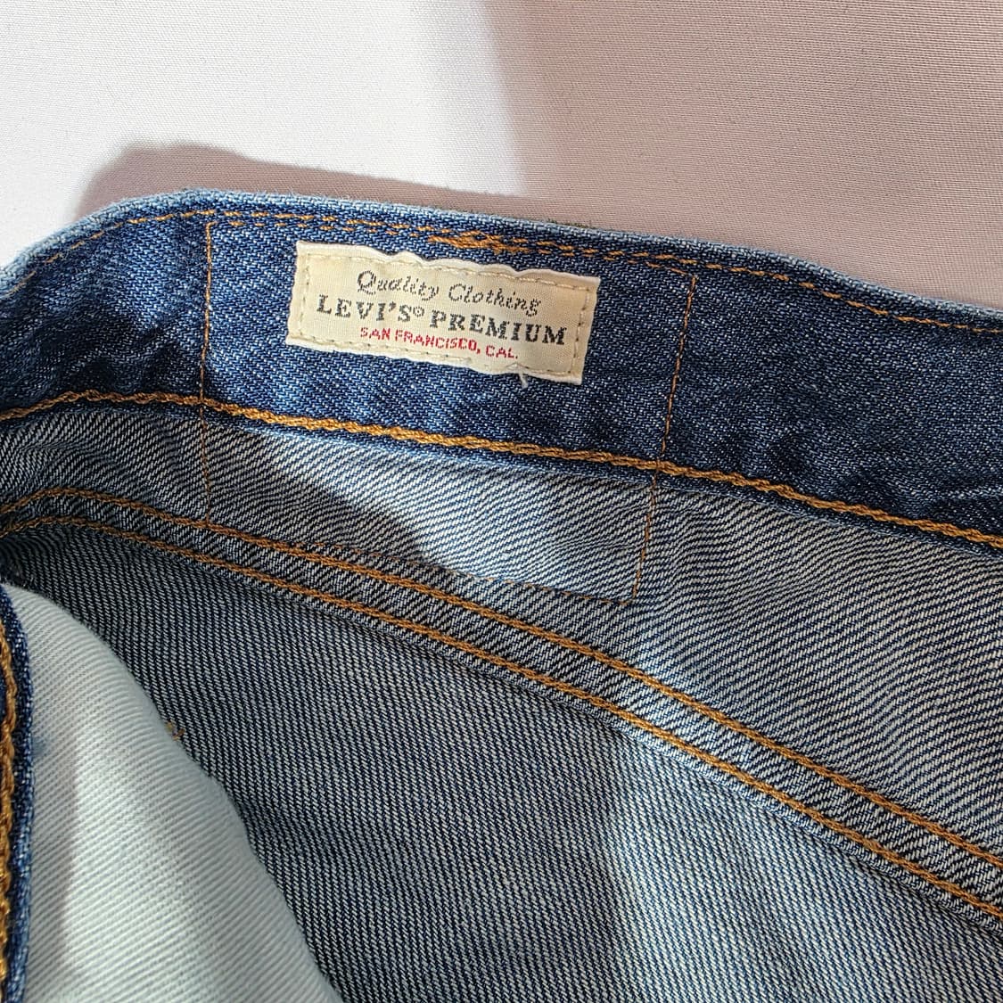 [W34]리바이스 프리미엄 STAY LOOSE 스테이루즈핏 데님팬츠 상품이미지5