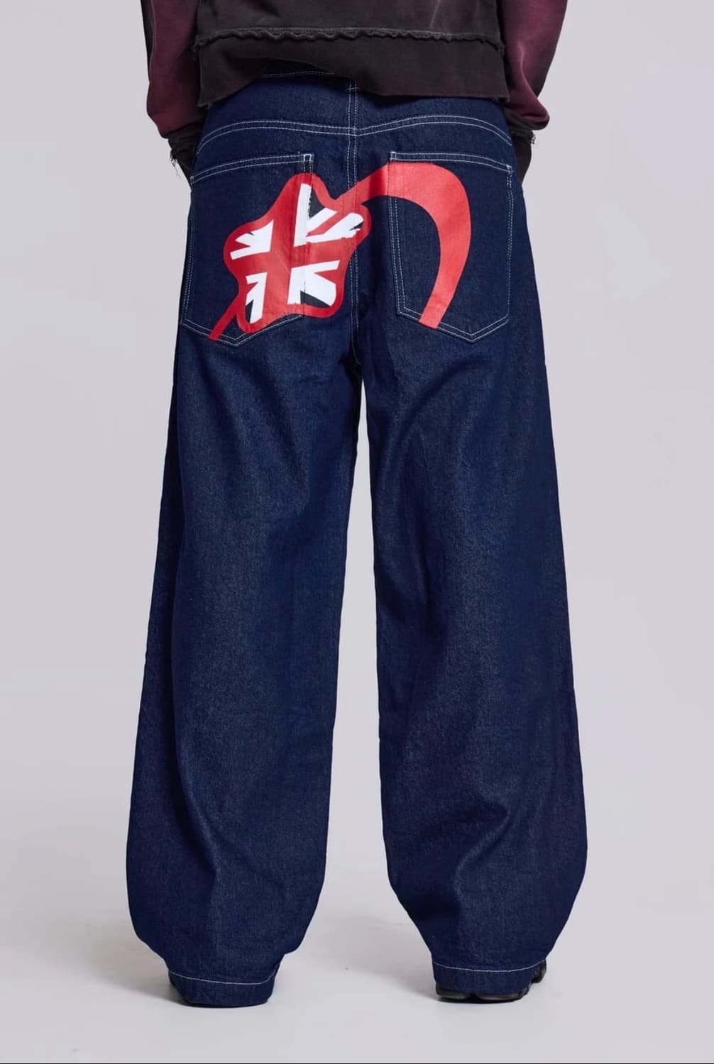 [28] 제이디드 런던 Colossus 와이드 데님팬츠 상품이미지1