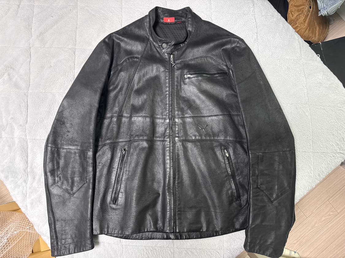 PUMA  x DUCATI  소가죽 싱글바이커자켓 상품이미지1