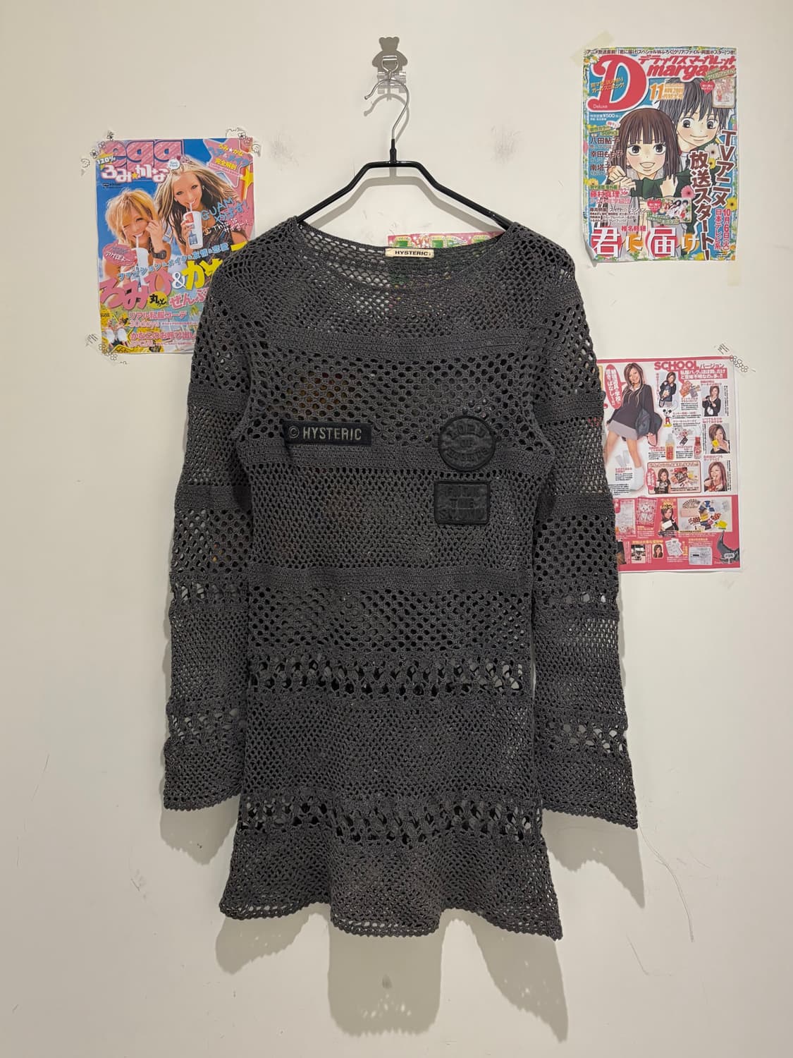 Hysteric glamour Patch Long sleeve 상품이미지1
