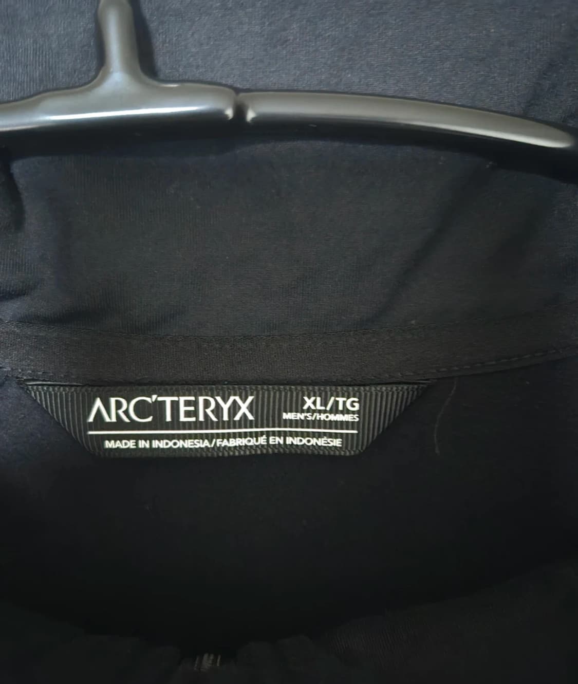 아크테릭스 카이어나이트 자켓 블랙 XL 판매합니다. 상태 좋은 제품 저렴 상품이미지2