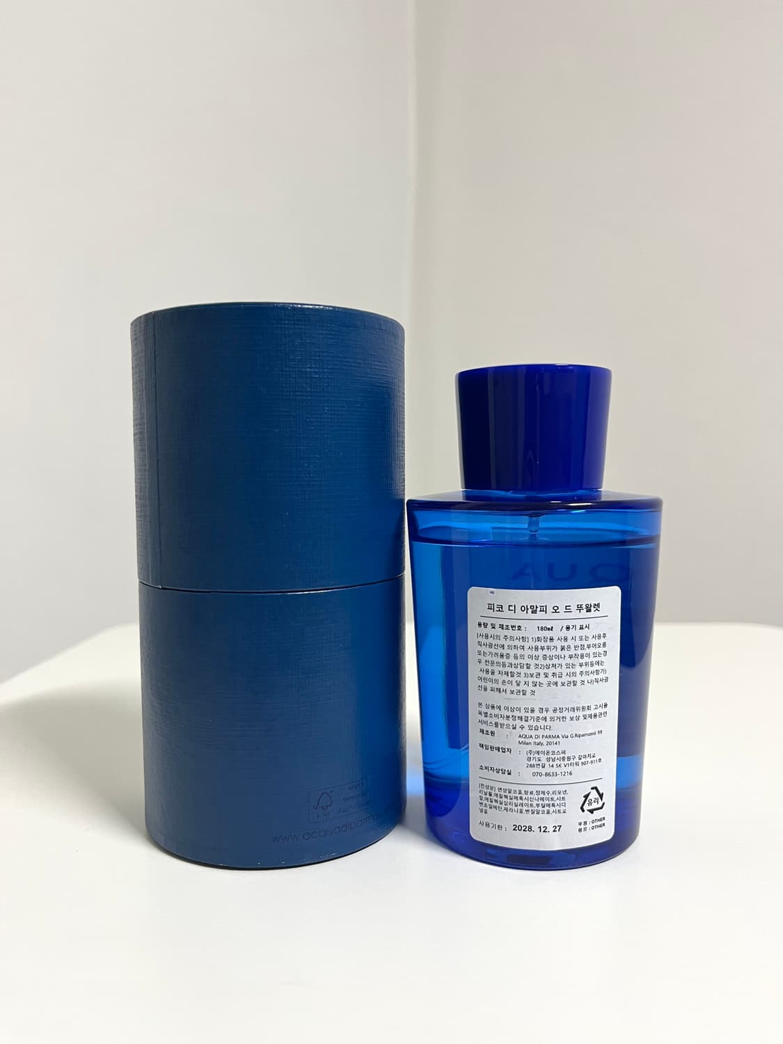 아쿠아디파르마 피코디아말피 180ml 국문택 상품이미지4