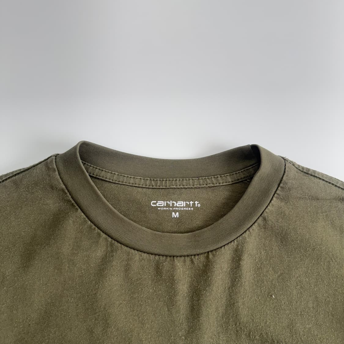 Carhartt 칼하트 원포켓 카키 롱슬리브 상품이미지5