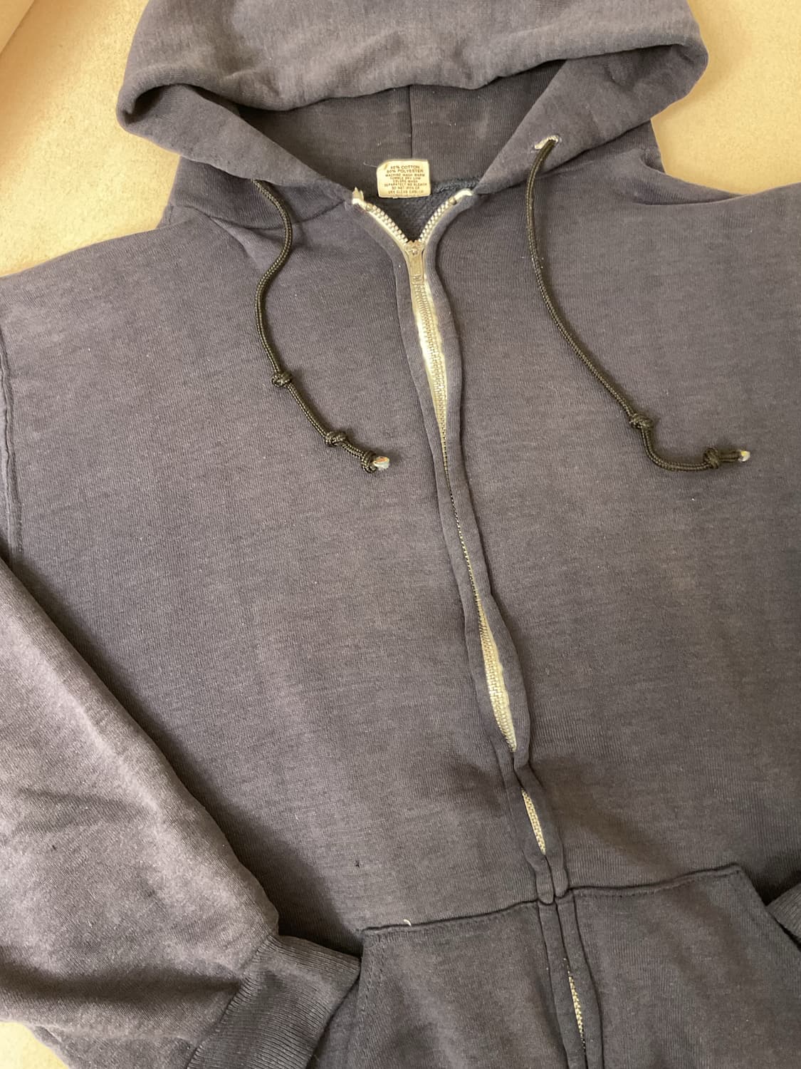 70s russell zip up hoodie 상품이미지4