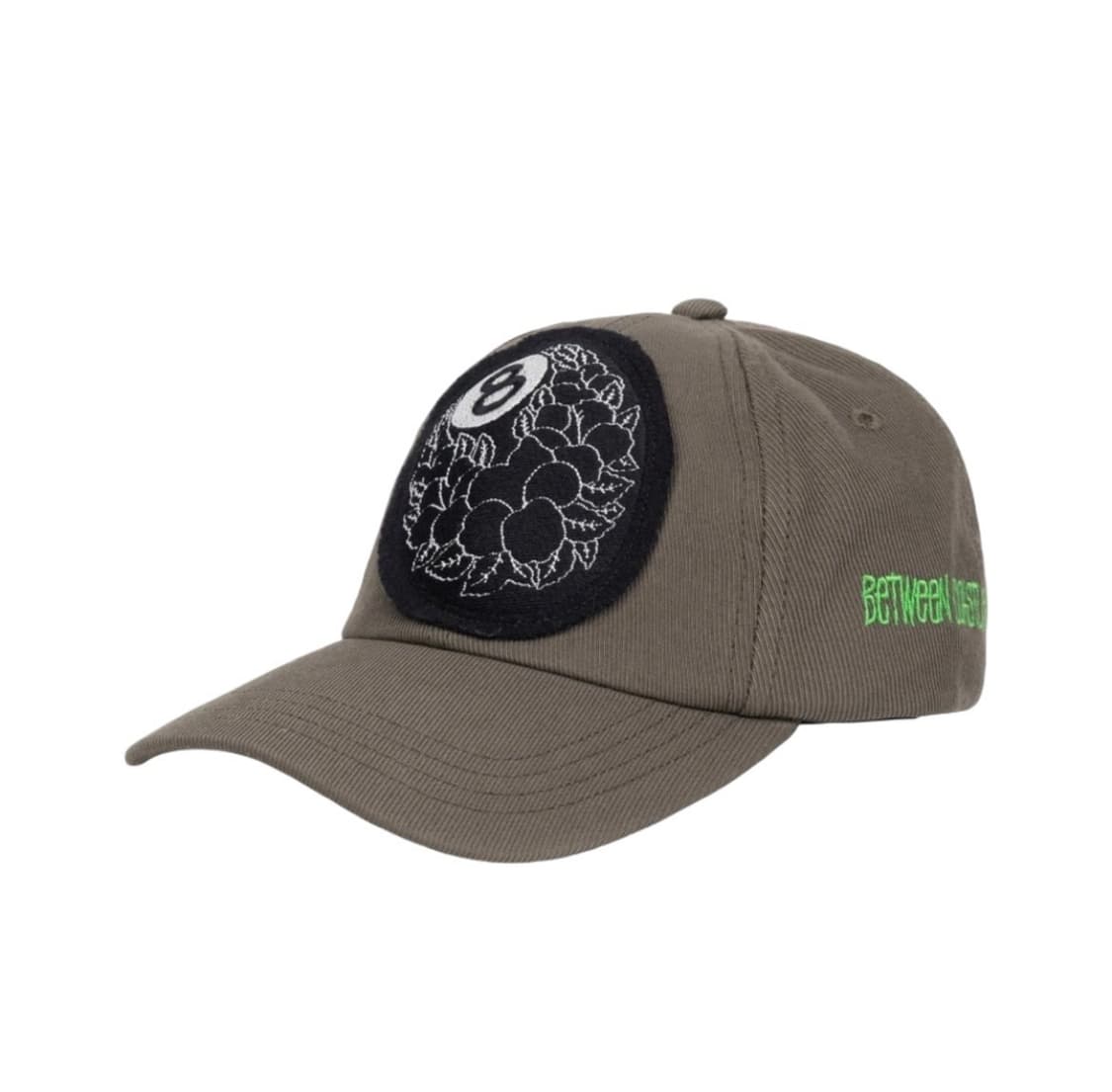 [OS] 스투시 × 드리스 반 노튼 8 볼 패치 캡 카키 상품이미지1