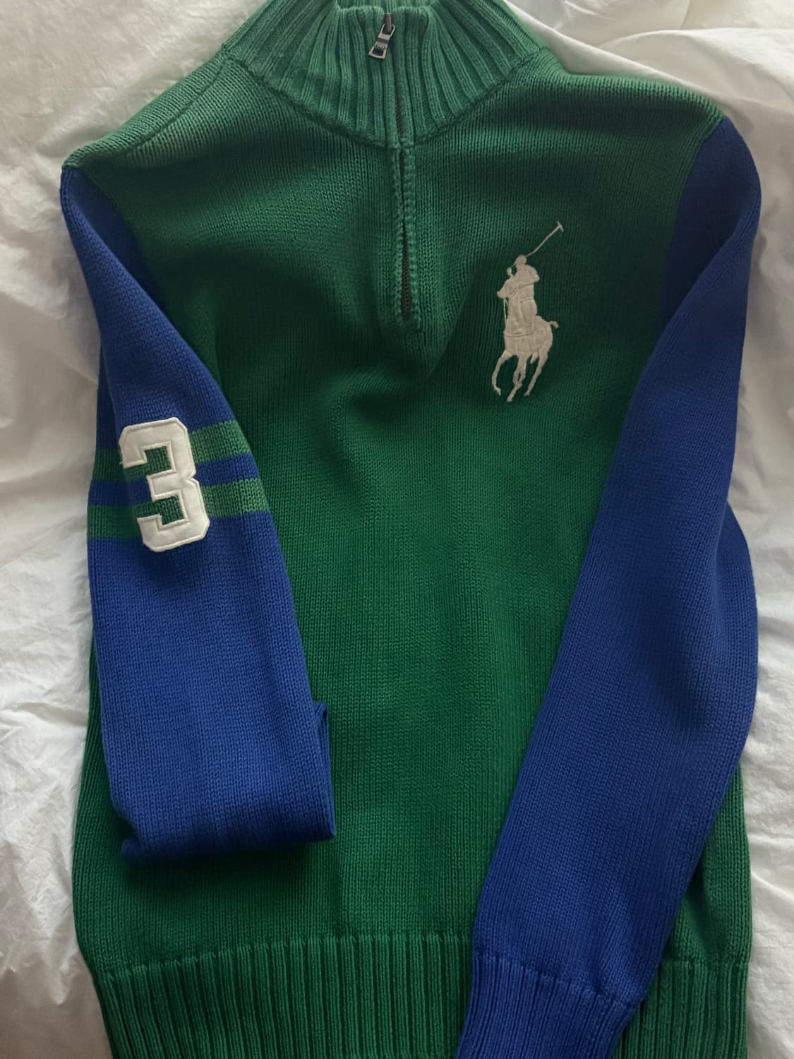 일본 빈티지  폴로 니트 상품이미지1