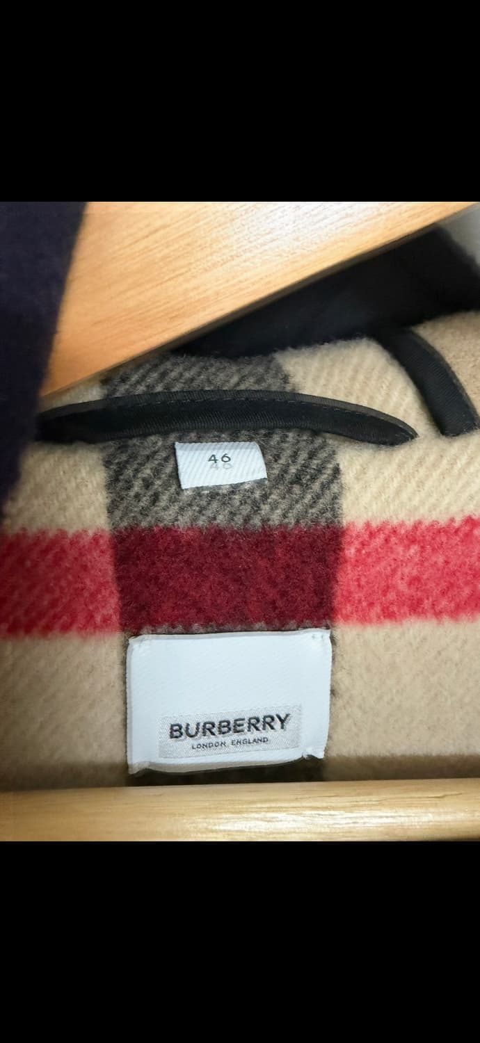 (46) 버버리 그리니치 더플코트 네이비 상품이미지3