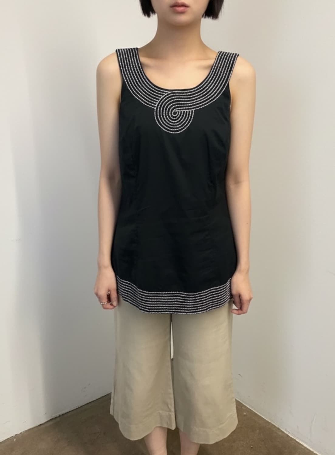 Swirl sleeveless top 상품이미지8