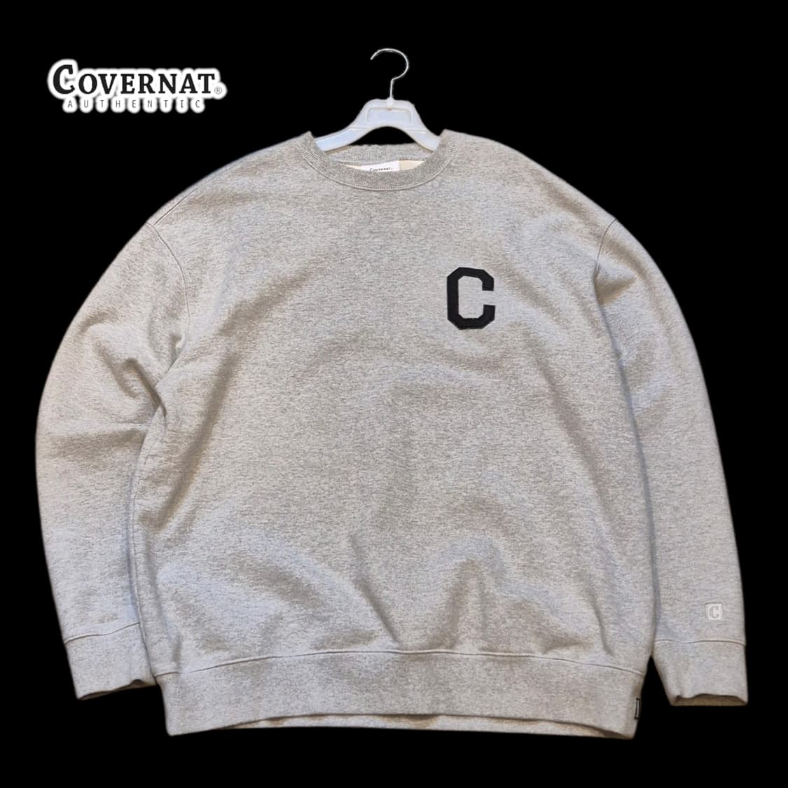 XL 커버낫 그레이 맨투맨  상품이미지1