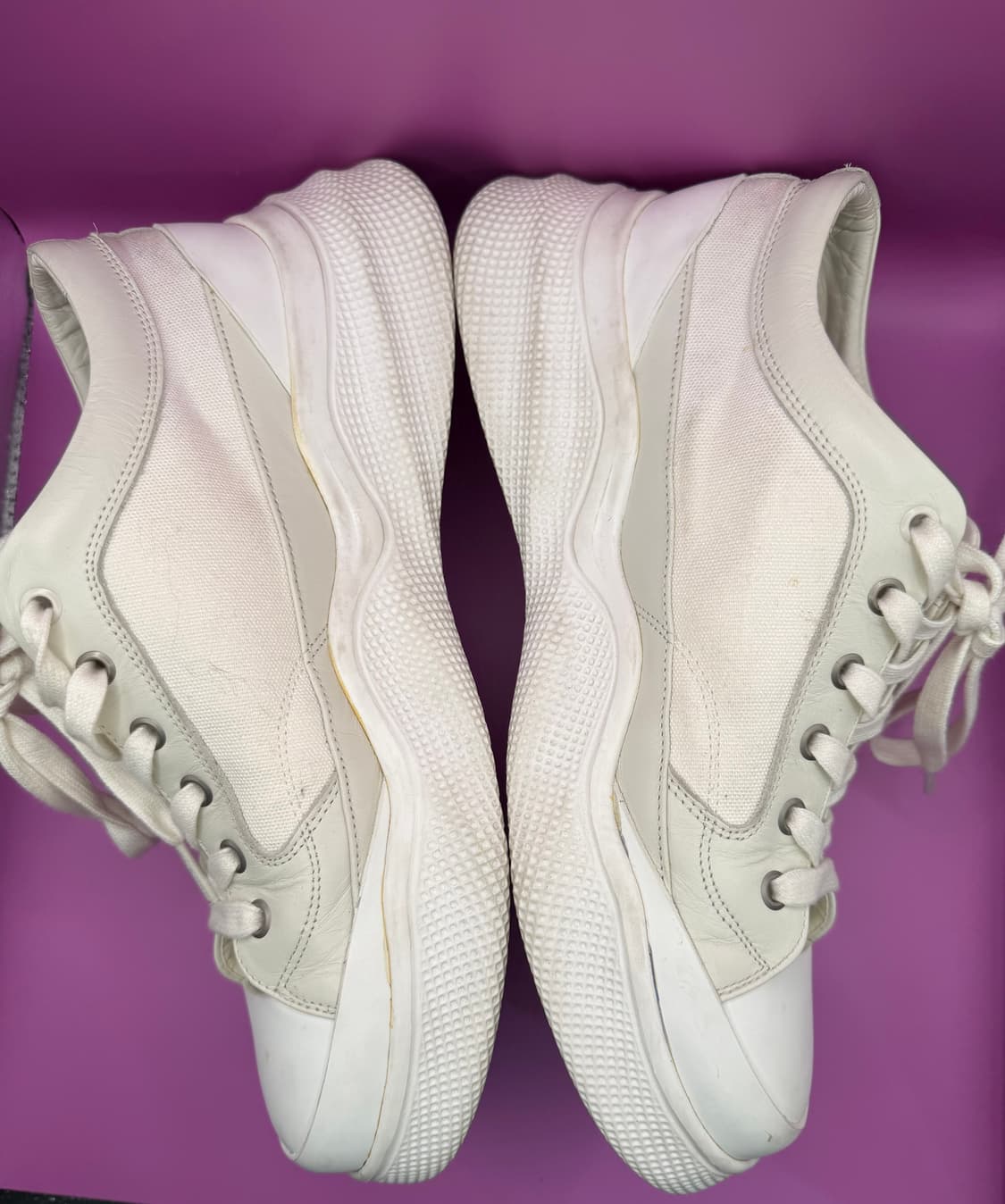 [SYSTEM] 시스템 에티튜드 아카이브 웨이브 솔 스니커즈 (아이보리) 상품이미지2