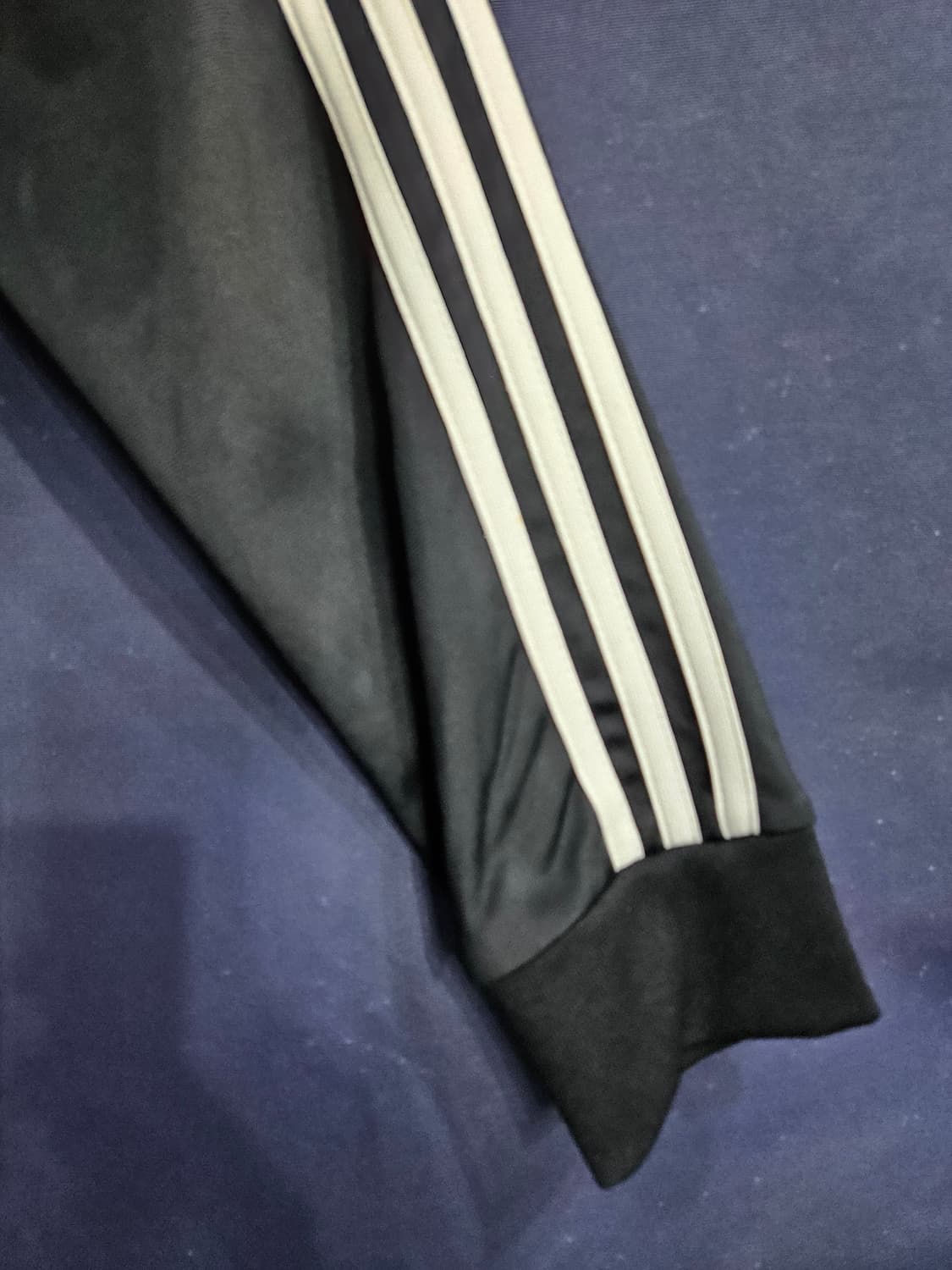 아디다스 삼선 블랙 남성 슬림핏 95 져지 상품이미지5