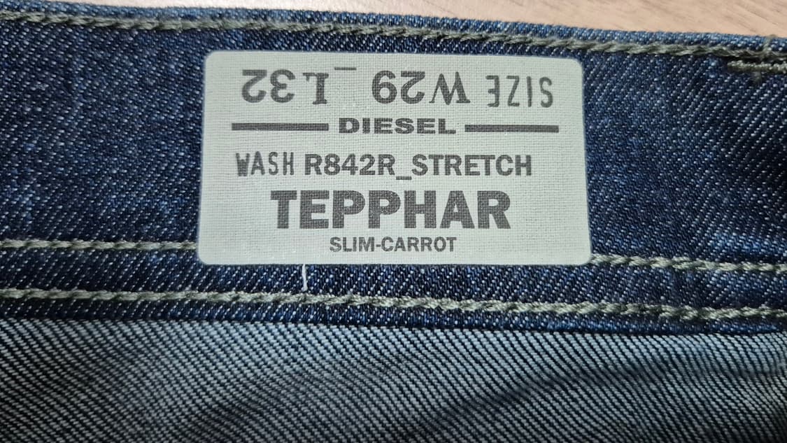 [DIESEL] 디젤 TEPPHAR 데님 팬츠 29 상품이미지3
