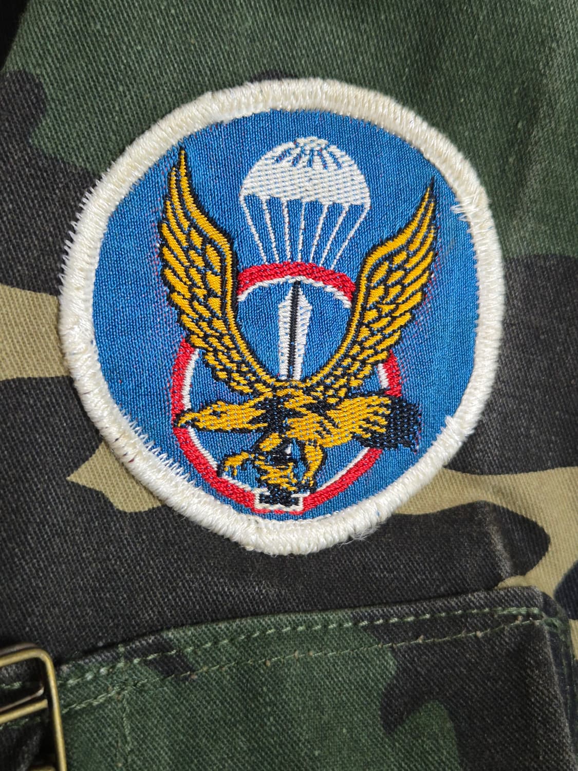 육군 구형 특전사 707특임단 소위 맞춤 독사복 전투복 상의 자켓 (S) 상품이미지10