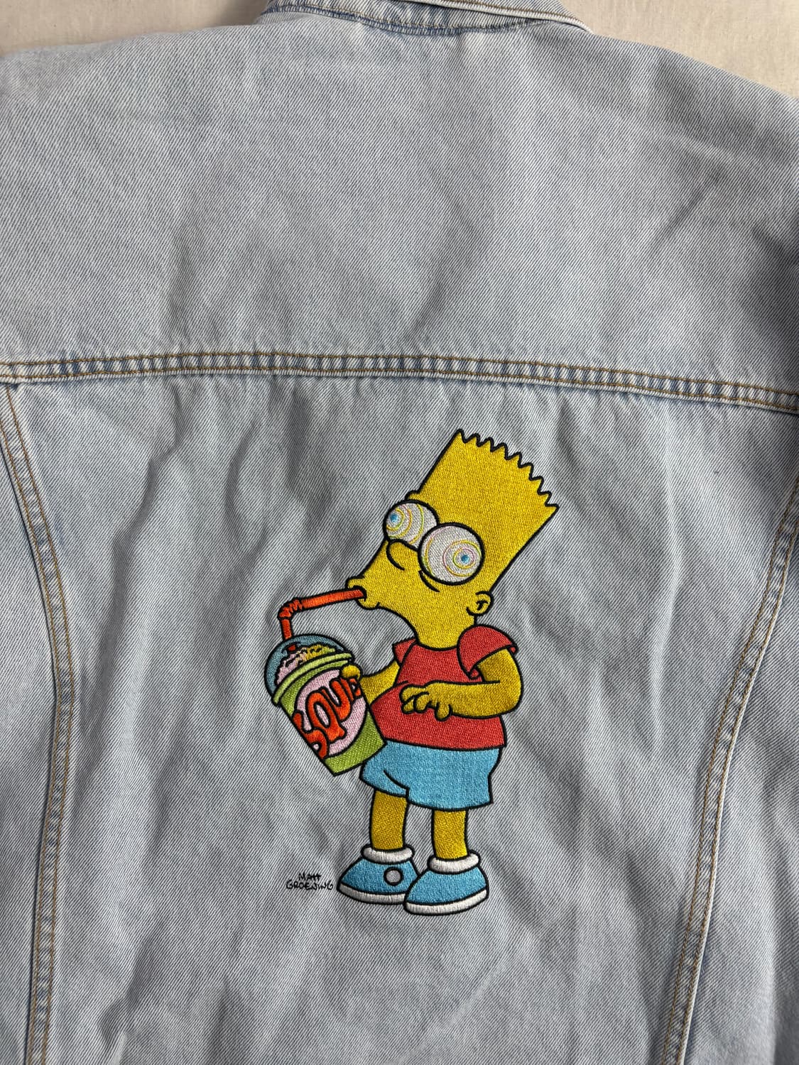 Levis x Simpson 데님 트러커 자켓 XL 상품이미지4