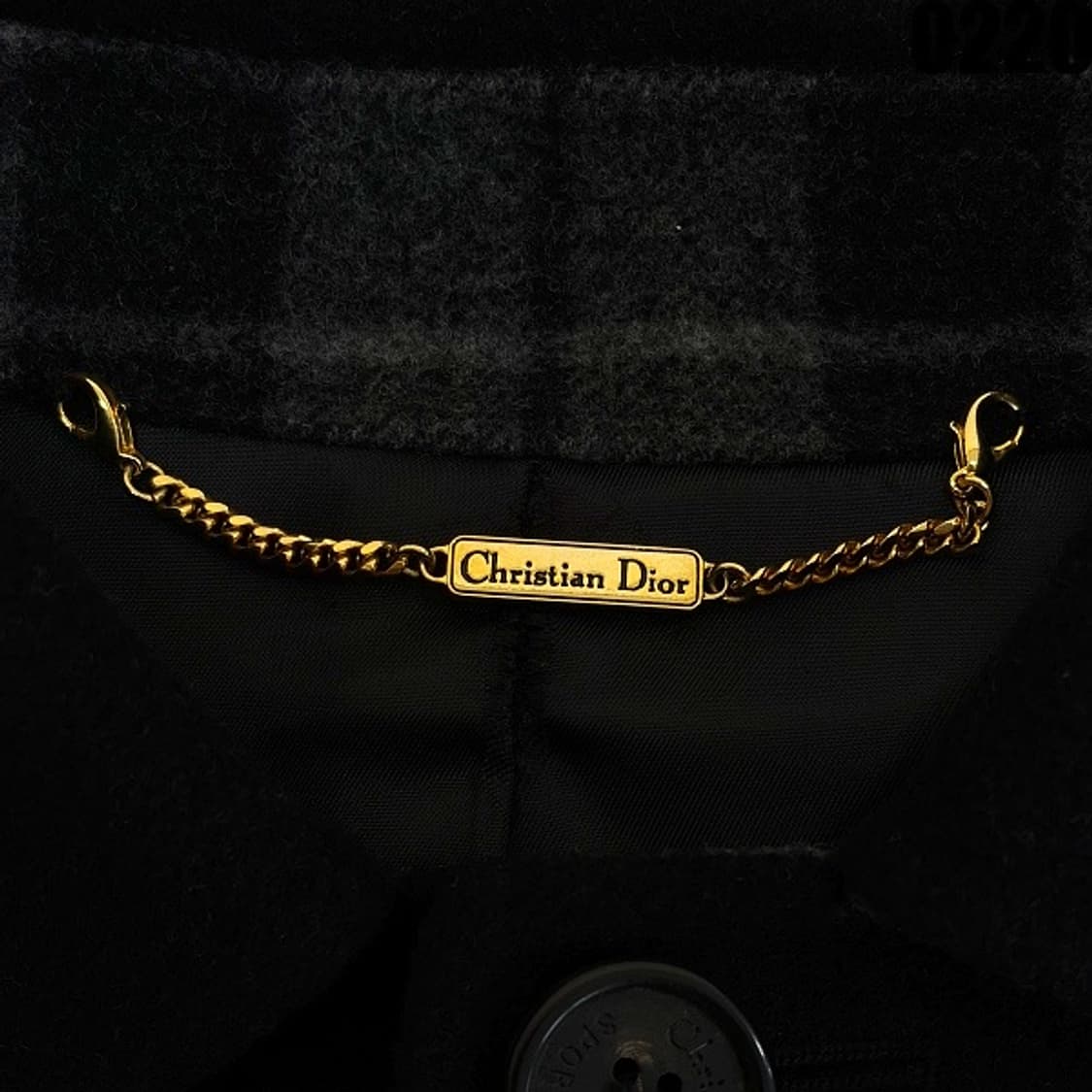 크리스찬 디올 무슈 스포츠 라인 울 코트 95 0220  상품이미지7