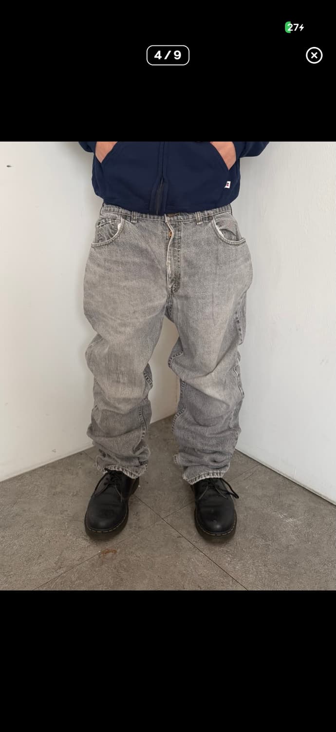 리바이스 505 흑청 상품이미지4