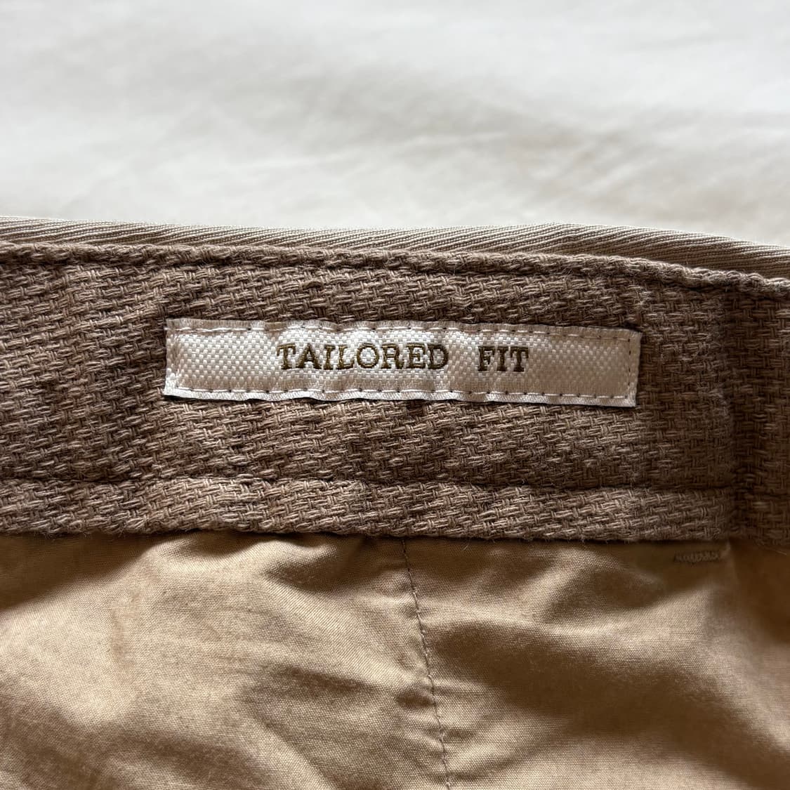 [32] Bastong 603-3 린넨 코튼 테일러드 핏 팬츠 상품이미지6