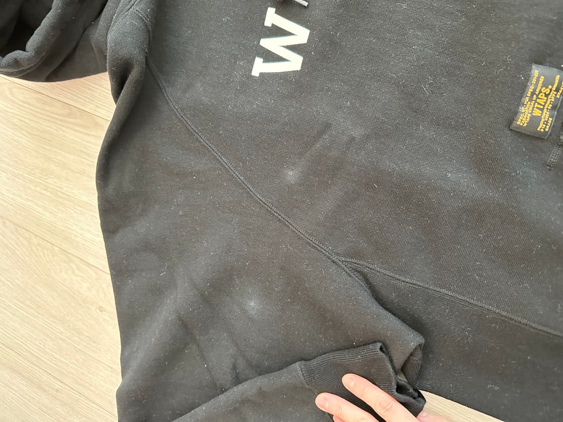 17 wtaps 더블탭스 디자인 후드 xl 상품이미지2