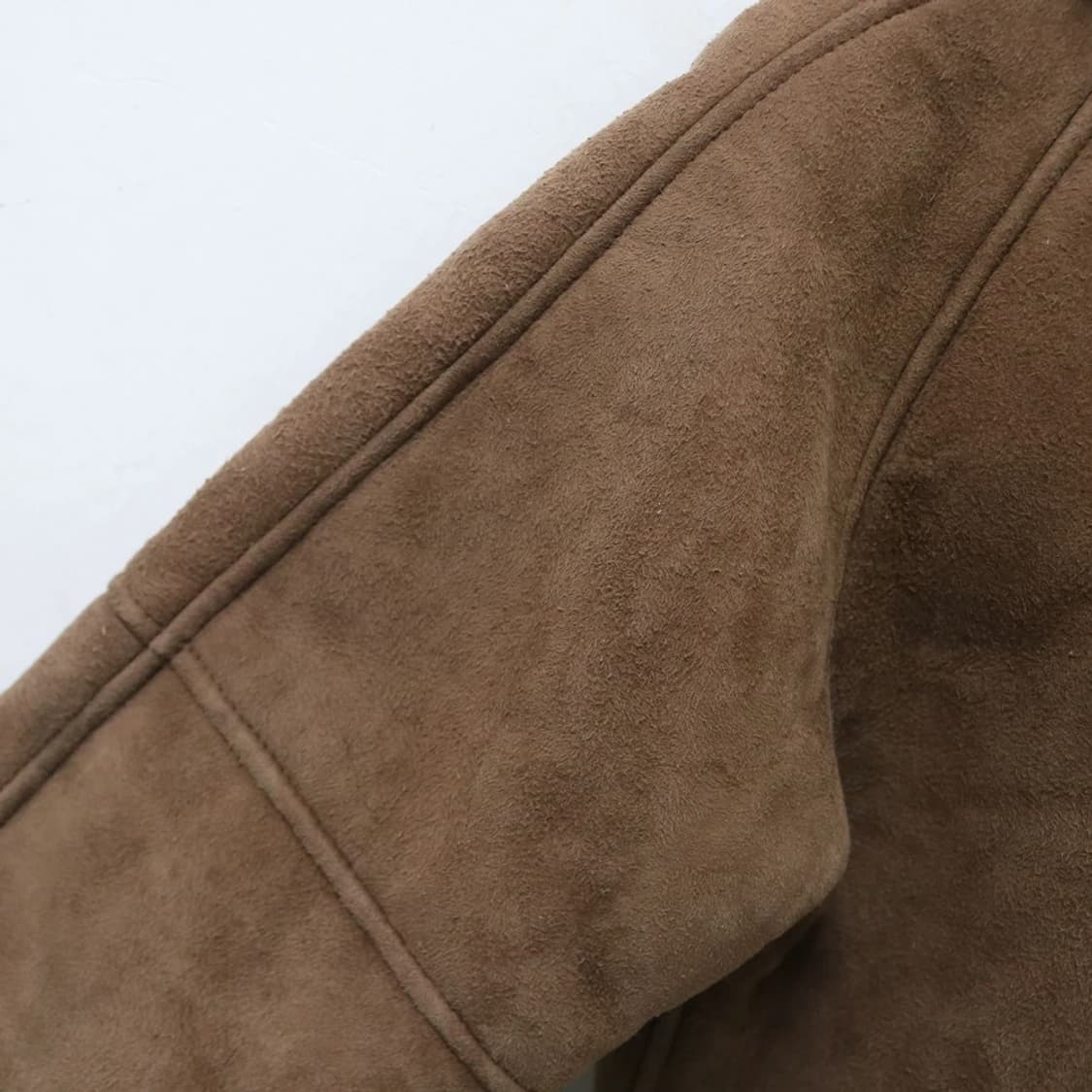 VINTAGE 스웨이드 가죽 무스탕 63276 상품이미지8