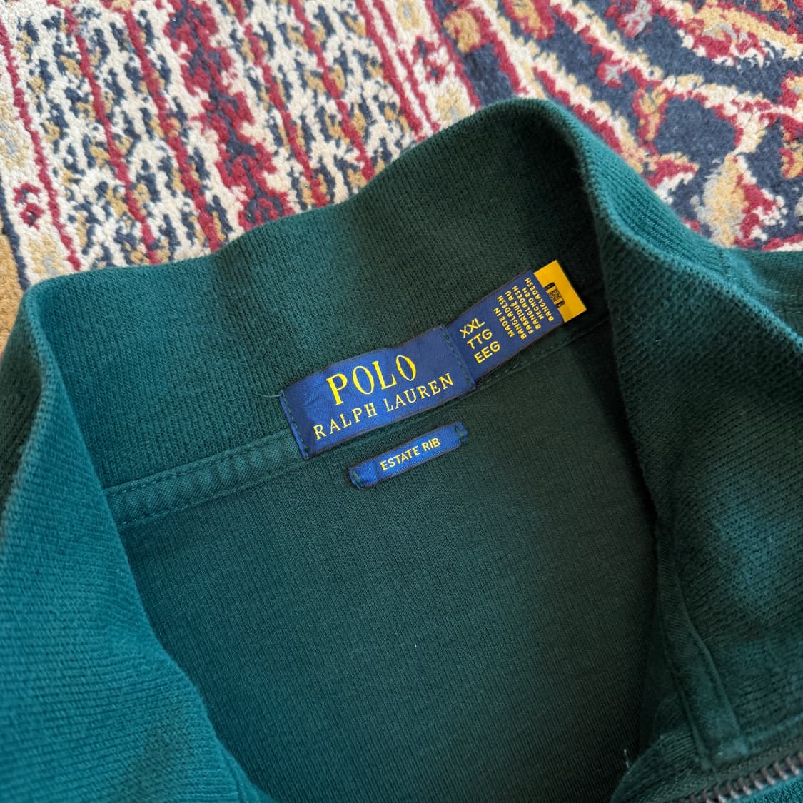 폴로 랄프로렌 에스테이트 립 쿼터집 [ 105-110 ] 상품이미지6