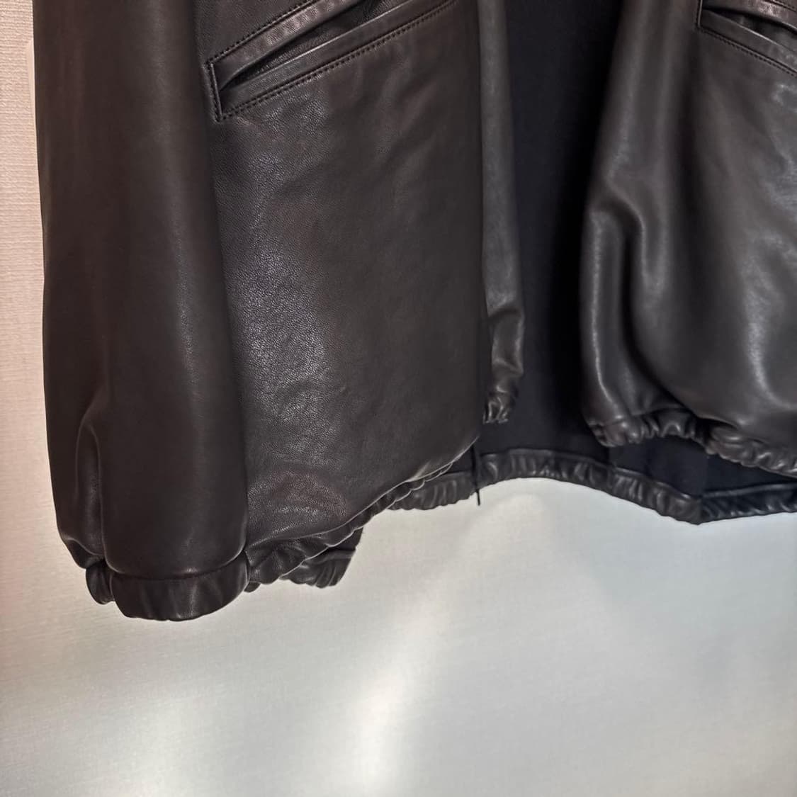 24aw 양가죽 코치자켓 상품이미지5