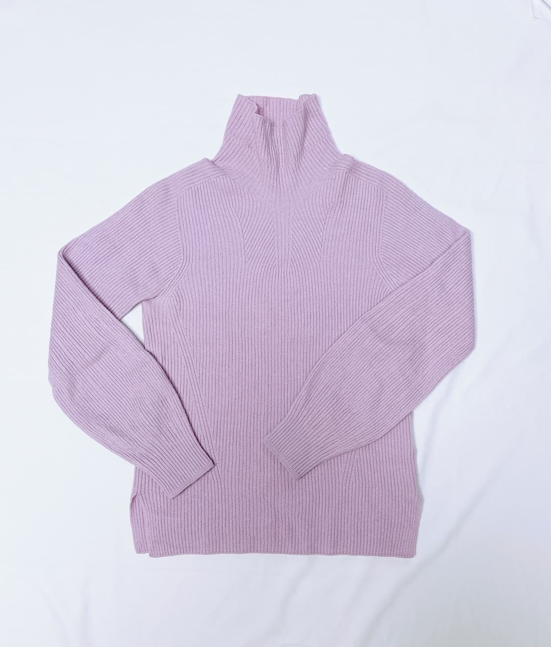 드벨르 울100 니트 라벤더 55 상품이미지1