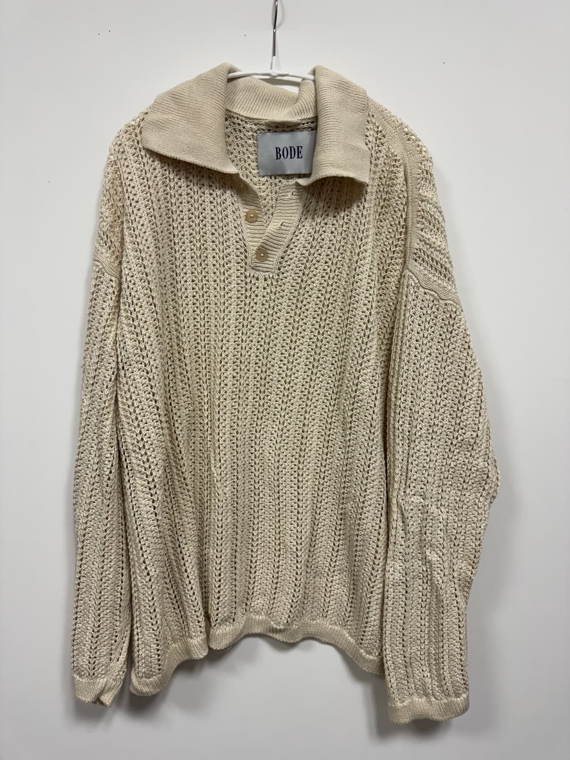 보디 아이보리 니트 XL-XXL 사이즈 상품이미지1