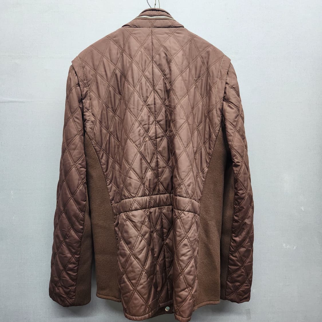 레노마 퀄팅 브라운 자켓(충전재 폴리) M 상품이미지3