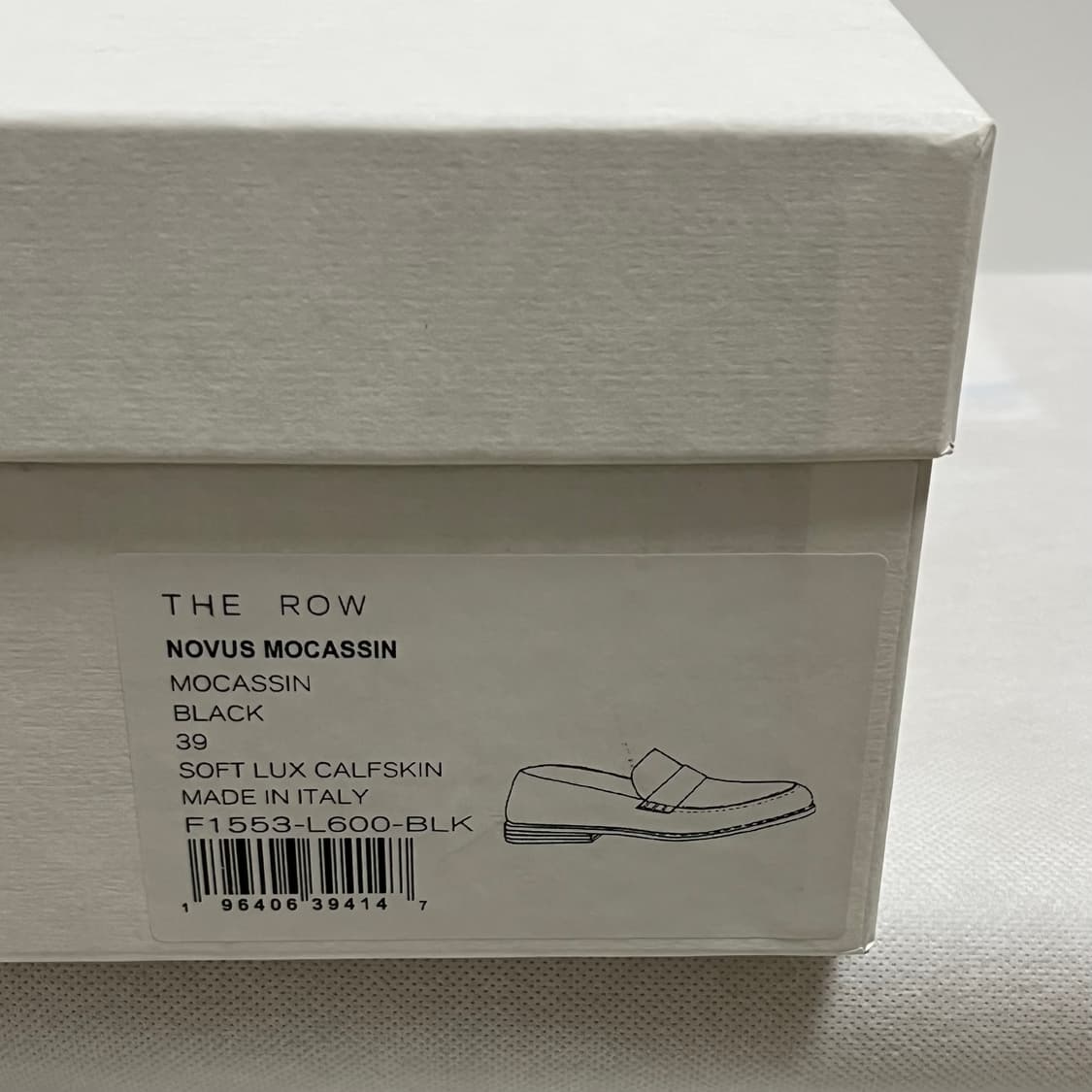 [39]더로우 Novus 페니 로퍼/블랙 상품이미지6