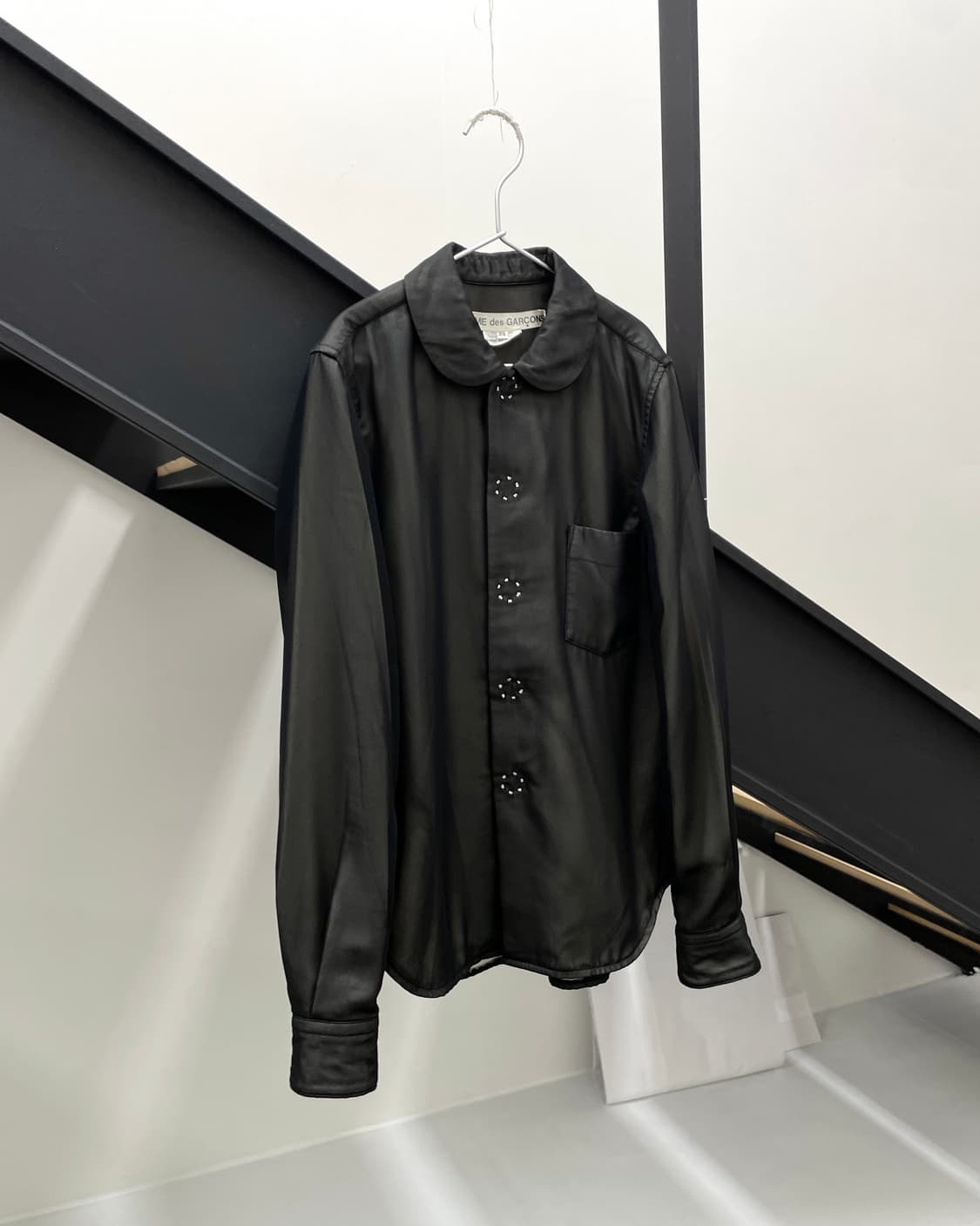 꼼데가르송 스티치 버튼 라운드 칼라 셔츠 자켓 상품이미지9