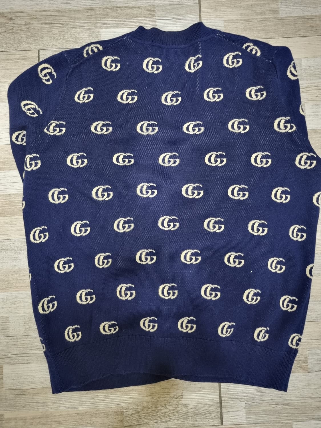 [L] 구찌 GG 자카드 금장 전재준가디건 상품이미지3