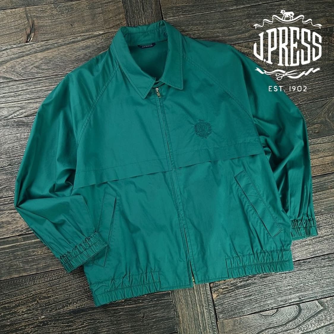 [제이프레스] 빈티지 오버핏 블루종 스윙탑 자켓 M19618 상품이미지1