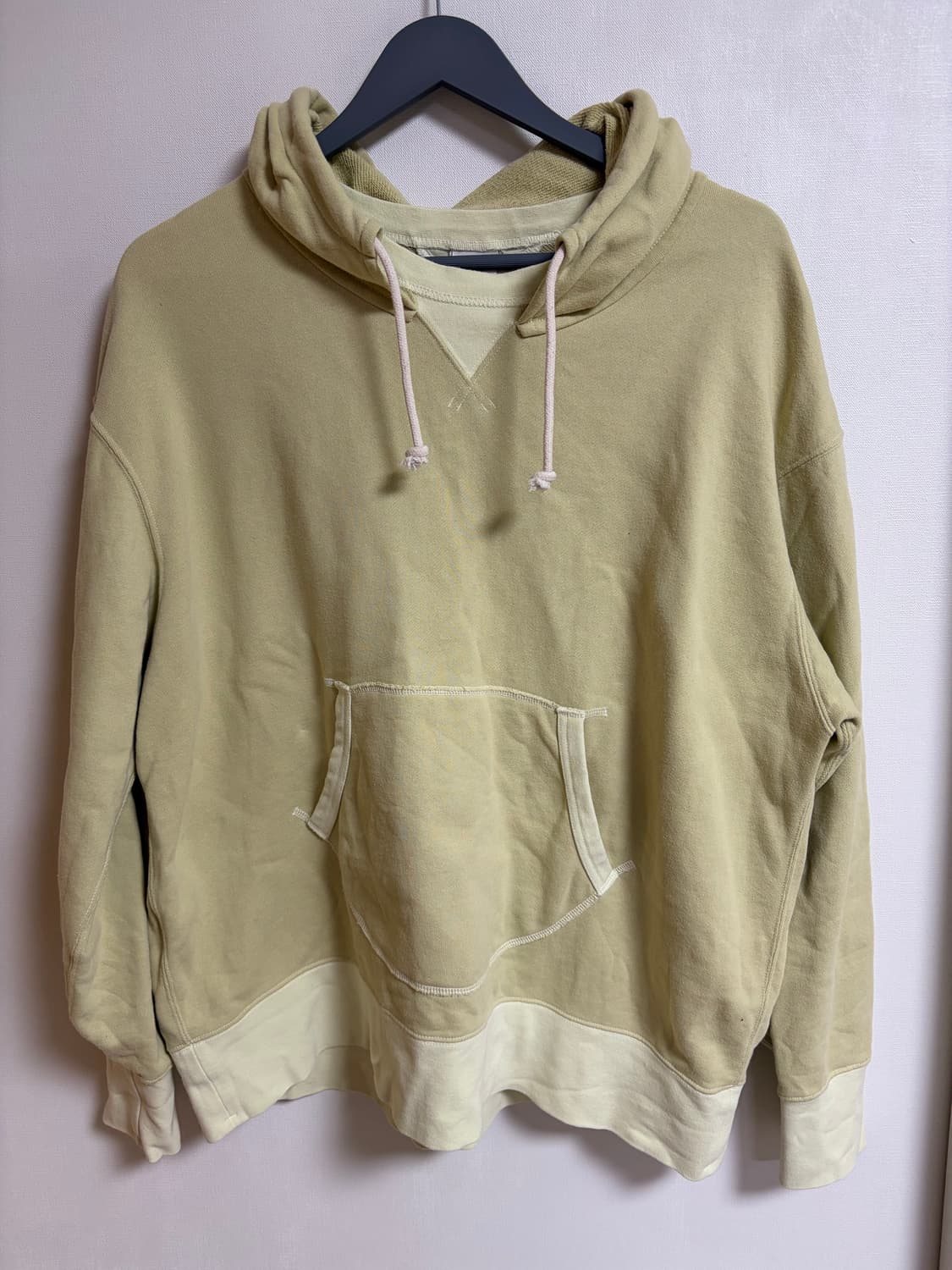 [M]카키스 후드티 옐로우 상품이미지2