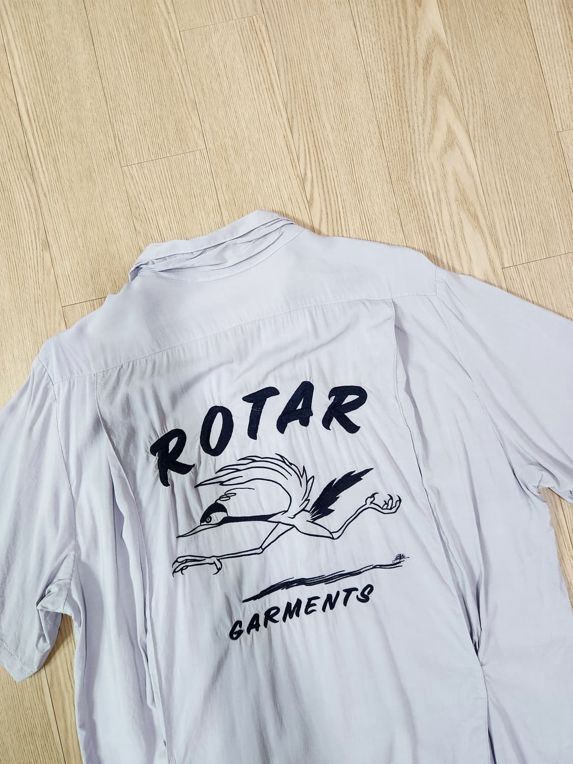 ROTAR JAPAN 레이온 오픈 칼라 셔츠 상품이미지1
