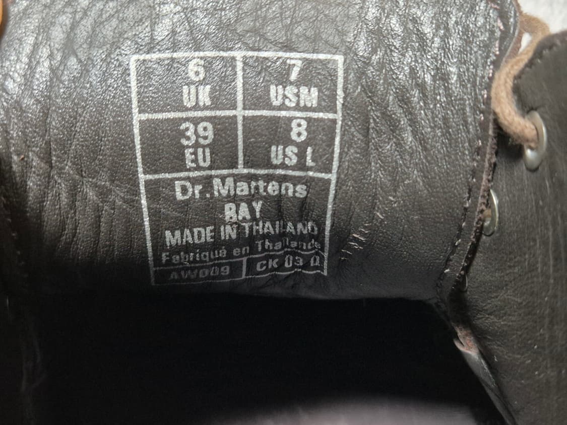 닥터마틴 남성 데저트 부츠 UK6(250) 상품이미지7