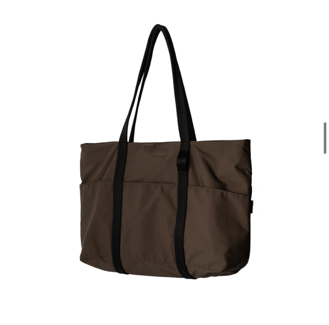 마지언타이틀 토트백 브라운 cafe tote 02 상품이미지5