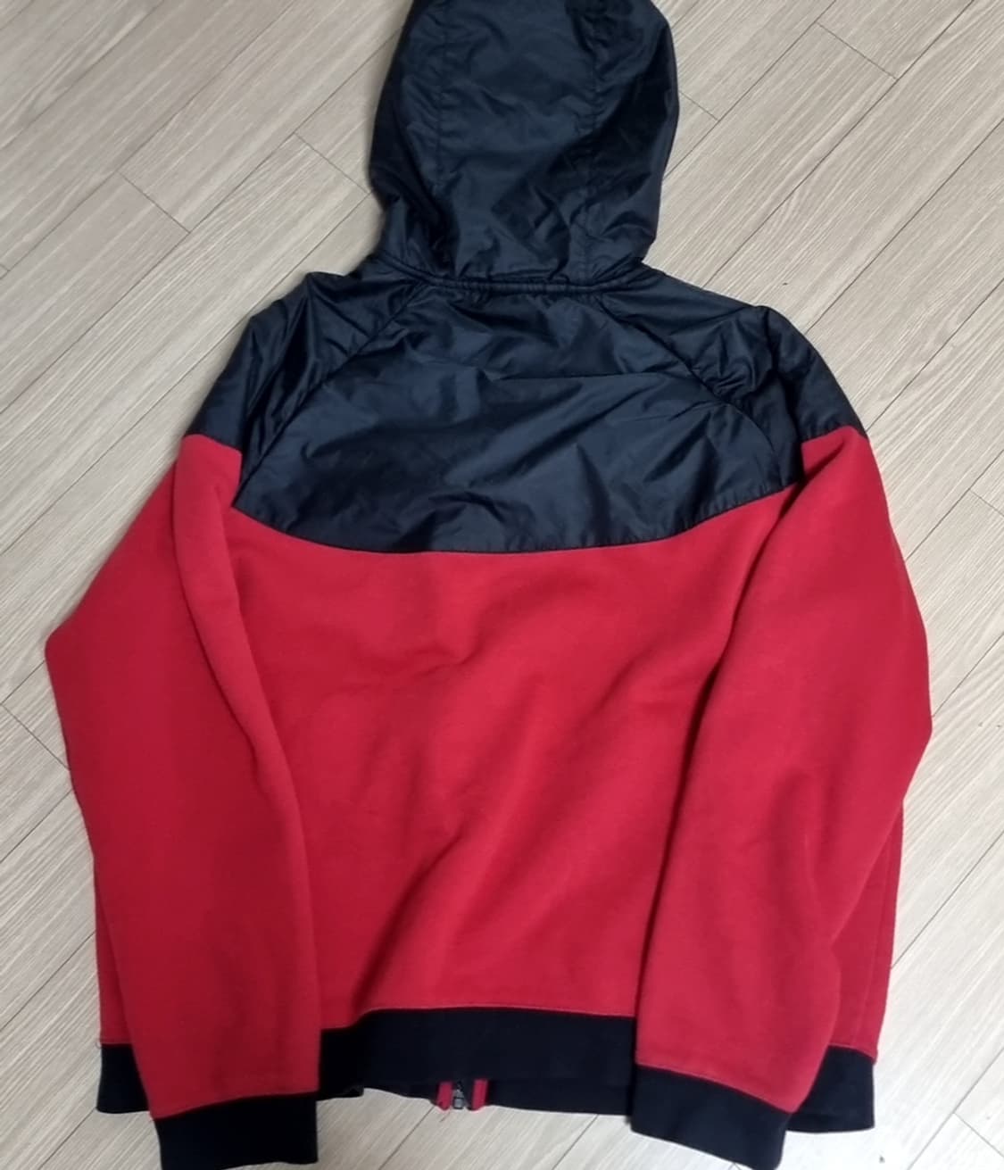 빈티지 나이키 후드집업 레드/블랙(105-110) 상품이미지4