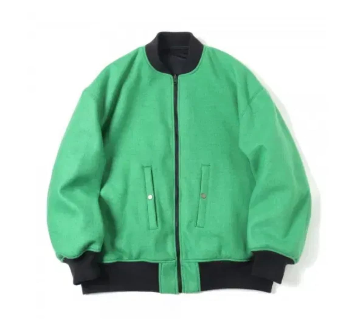 우루 URU MA-1 리버시블 블루종 블랙 2사이즈 새상품 판매 상품이미지2