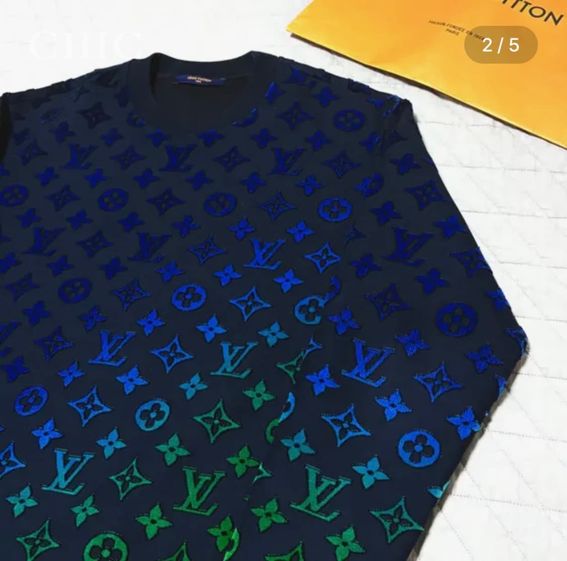 [루이비통 그라디언트 모노그램 필 쿠페 맨투맨 / 한정판] 상품이미지2