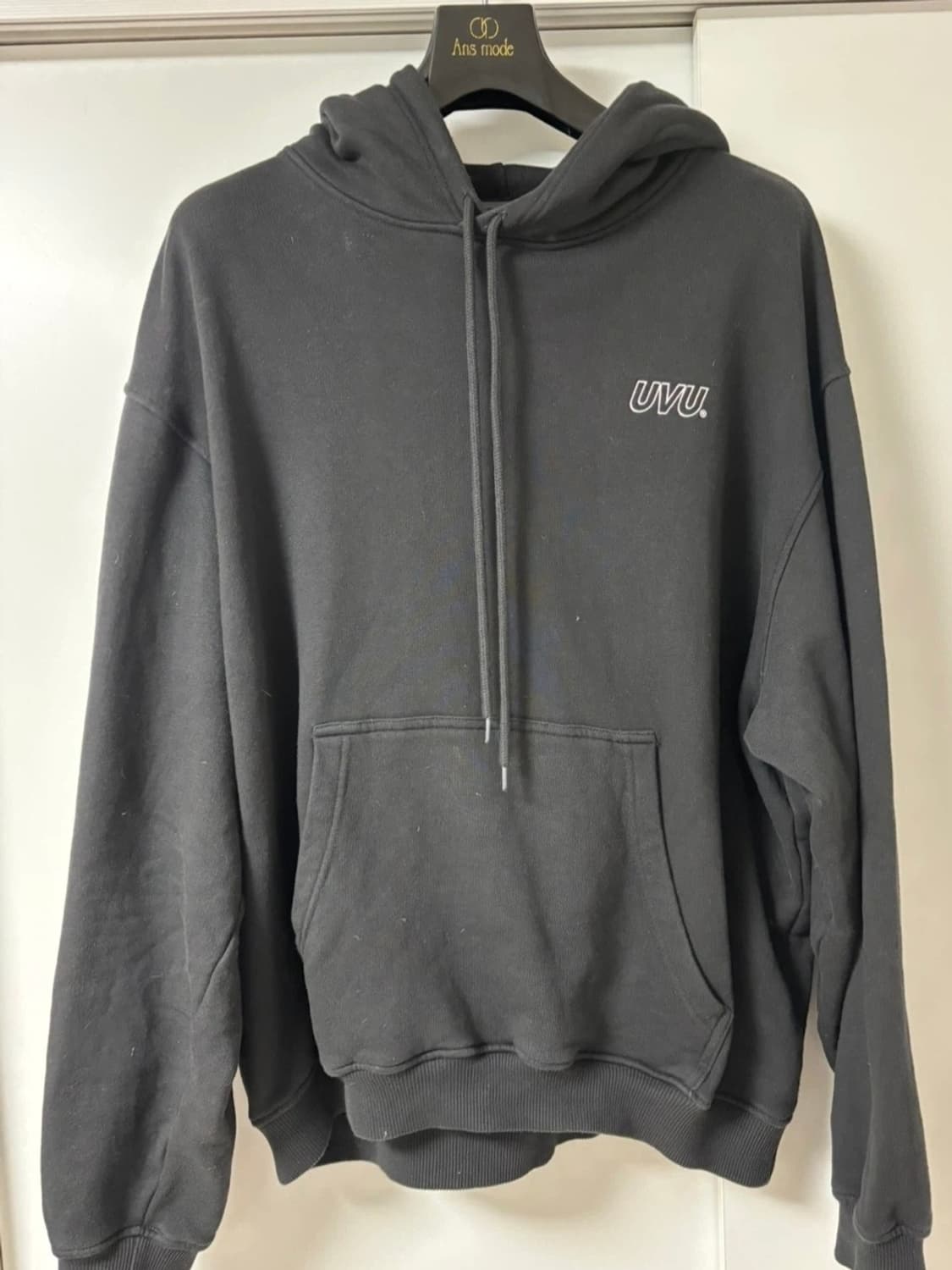 UVU 돌로미티 후드 블랙 M 상품이미지1