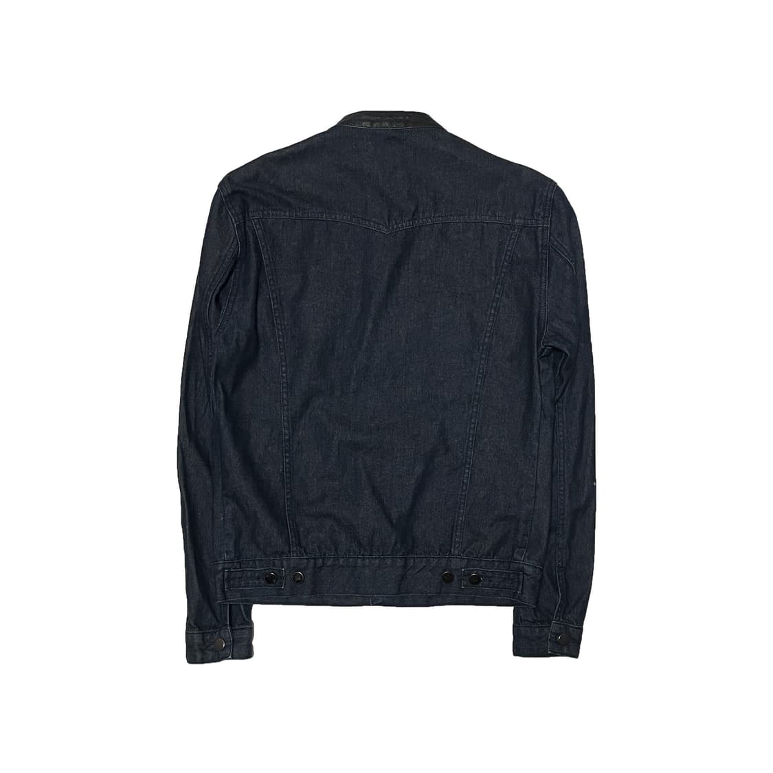 The Kooples 더쿠플스 레더 노카라 데님 자켓 상품이미지2