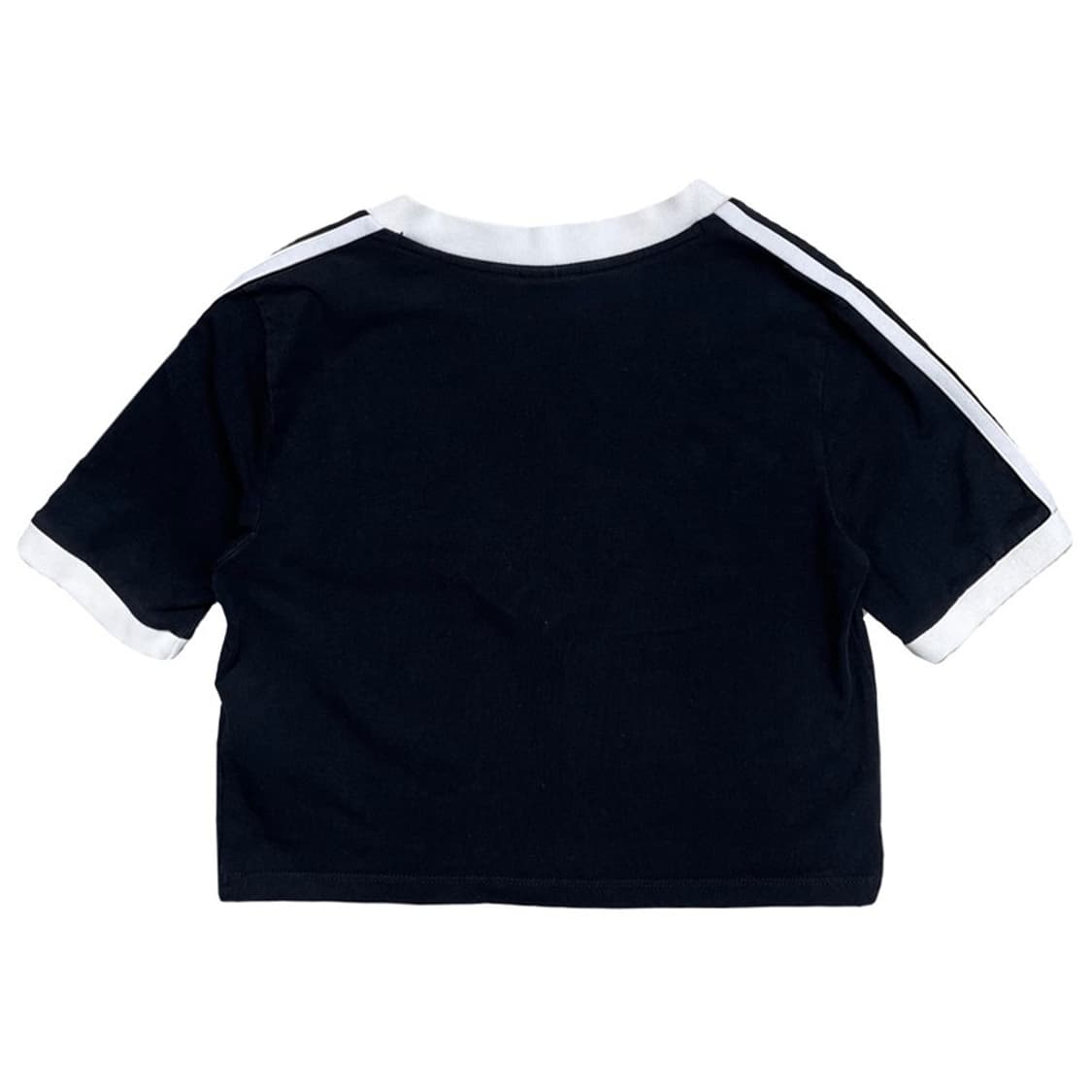 ADIDAS 브이넥 링거 크롭티 블랙 M 상품이미지8