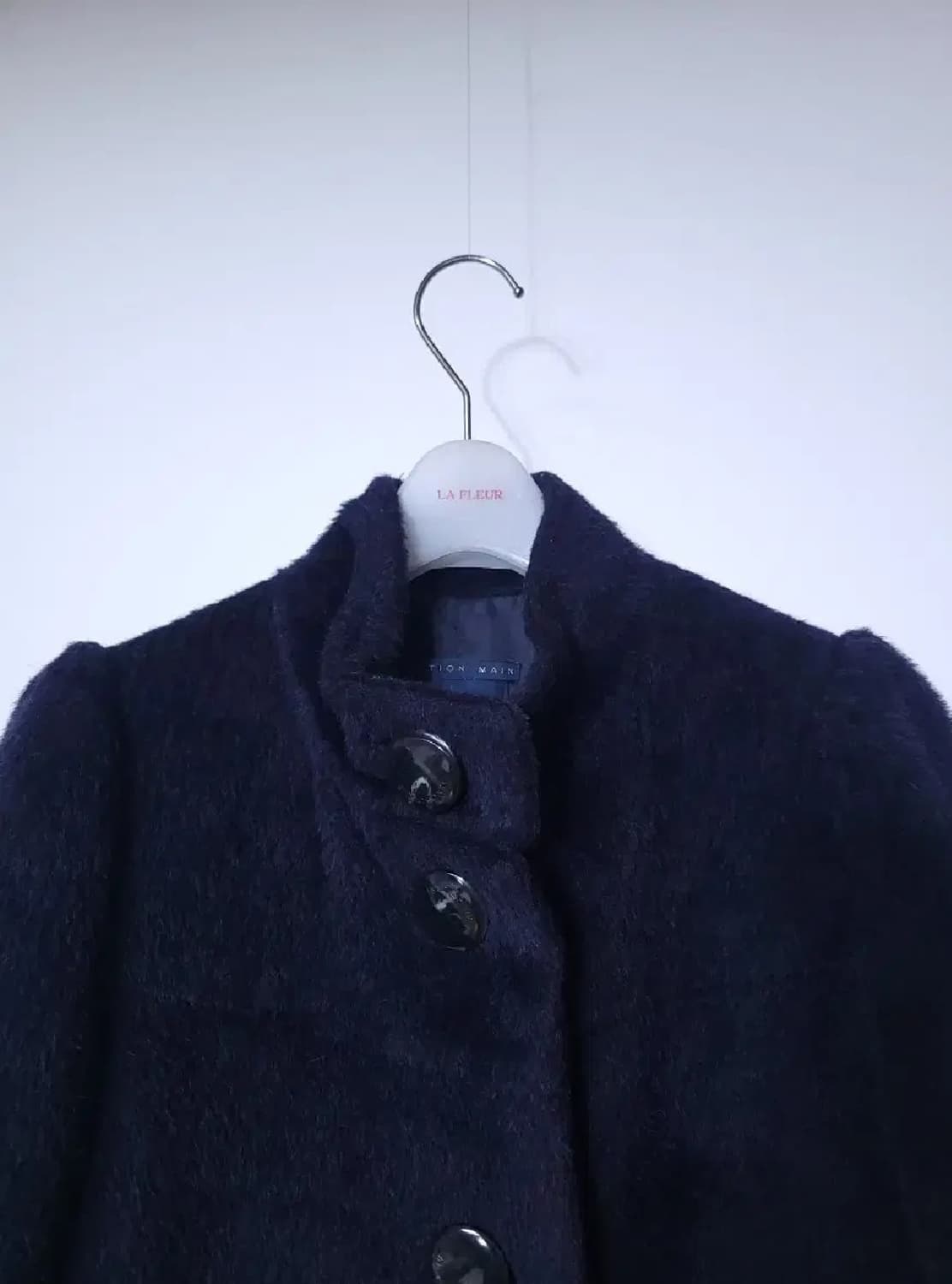 모조에스핀 셔링슬리브 포켓 코트 M 사이즈 상품이미지2